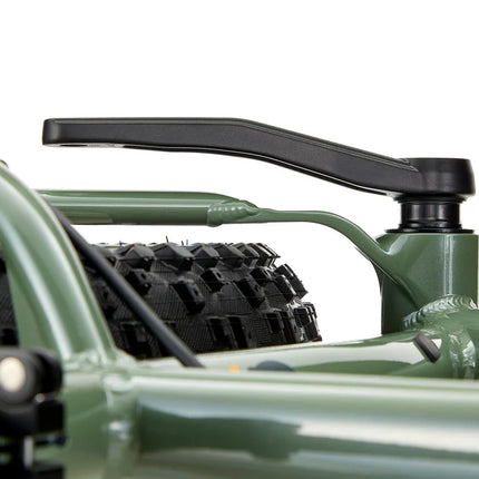 Fatbike KONA Woo, 26" kiiltävä metalli (vihreä) (L)