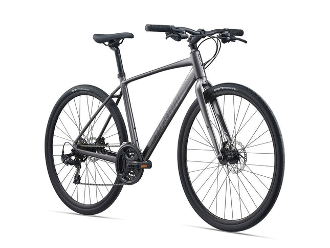 Polkupyörä Giant Escape Disc 3 metallinvärinen musta (S)