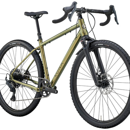 Sorapyörä KONA Ouroboros AL, kiiltävä metallinhohtoinen Turismo Olive (vihreä) (XS)