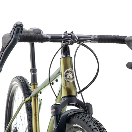 Sorapyörä KONA Ouroboros AL, kiiltävä metallinhohtoinen Turismo Olive (vihreä) (XL)