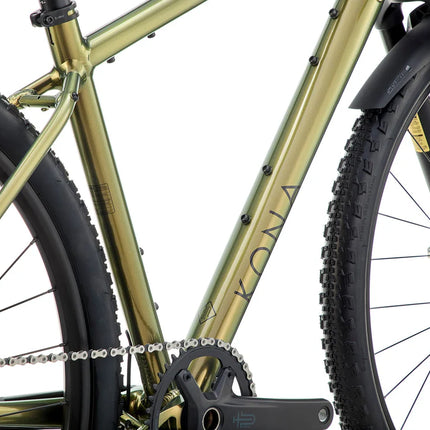 Sorapyörä KONA Ouroboros AL, kiiltävä metallinhohtoinen Turismo Olive (vihreä) (L)