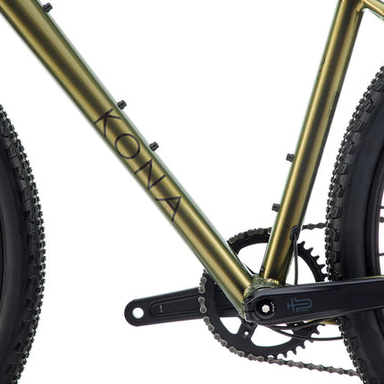 Sorapyörä KONA Ouroboros AL, kiiltävä metallinhohtoinen Turismo Olive (vihreä) (L)