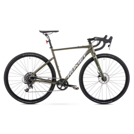 Gravel pyörä ROMET Boreas 2, vihreä-harmaa (L)