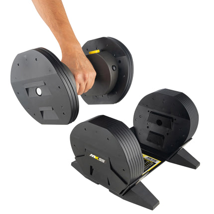 Säädettävä käsipaino TUNTURI MX55 käsipaino 4,5-24,9 kg