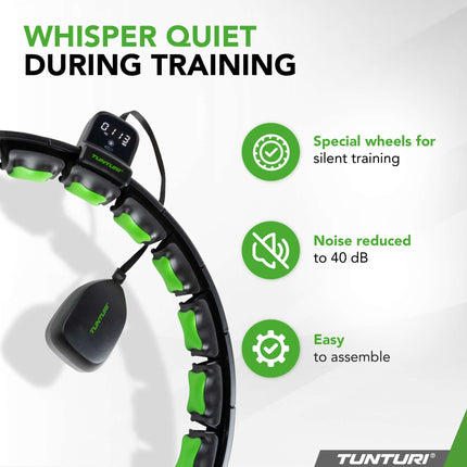 Säädettävä hulavanne painolla TUNTURI Smart Säädettävä hulavanne sis. Näyttö