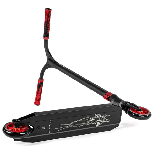 Temppupotkulauta Ethic Erawan V2 Complete Pro Scooter M Punainen
