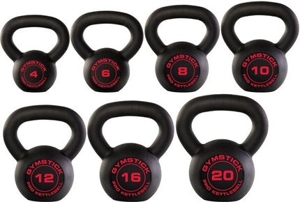 GYMSTICK PRO Kahvakuula 12 kg musta