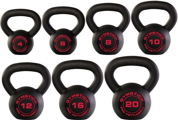 GYMSTICK PRO Kahvakuula 12 kg musta