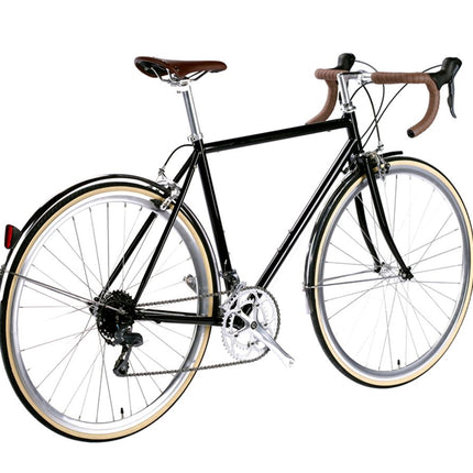 Polkupyörä 6KU TROY, Del Rey Musta, 28", musta (S)