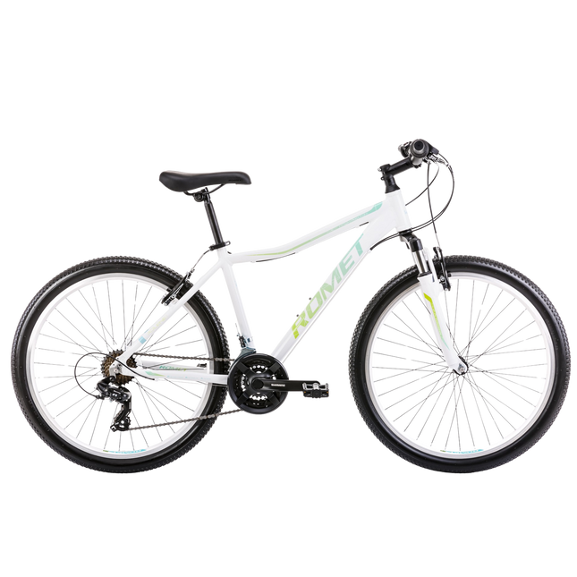 Polkupyörä ROMET Jolene 6.0, 26" valko-vihreä (M)