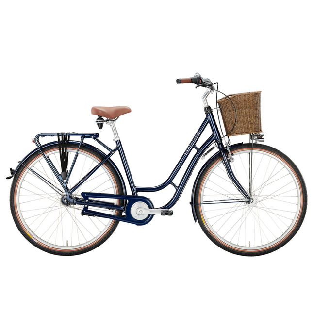 Jalgratas EXCELSIOR Swan Retro ALU, tummansininen (L)