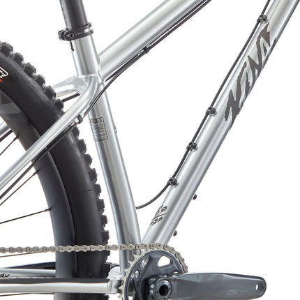 Jalgratas KONA Honzo ESD (2025) kiiltävä keinokromi (hopea) (M)