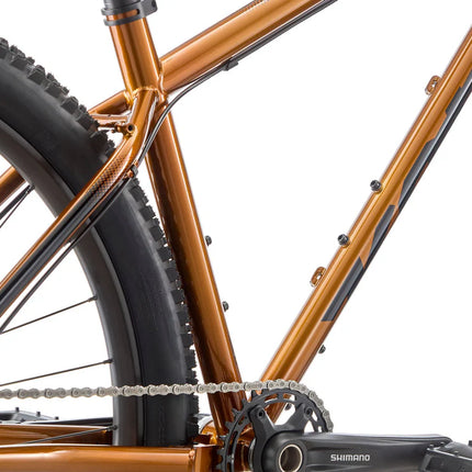 Maastopyörä KONA Unit X, kiiltävä metalliväri (kulta) (XL)