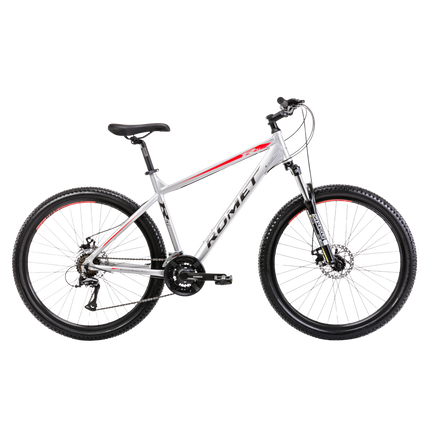 Polkupyörä ROMET Rambler R7.1, 27.5" hopeanpunainen (L)