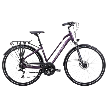 Polkupyörä ROMET Gazela 6, violetti-samppanja (L)