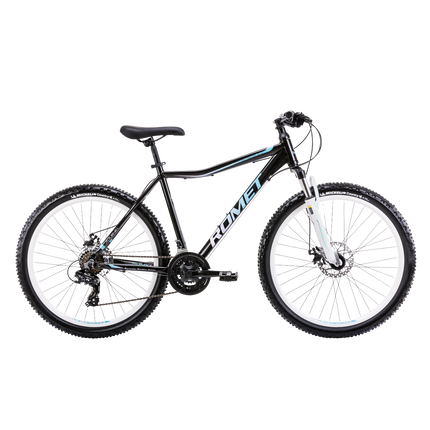 Polkupyörä ROMET Jolene 6.2, 26" musta-sininen (M)