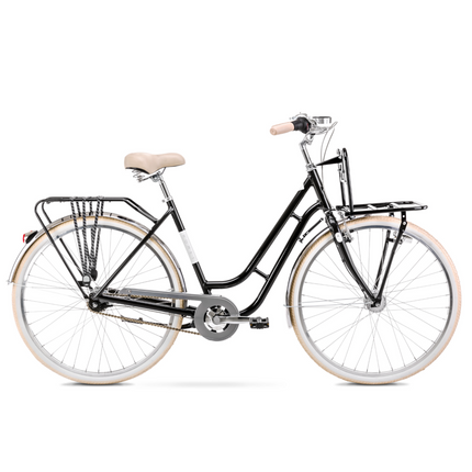 Polkupyörä ROMET Luiza Lux, musta (L)