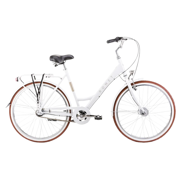 Polkupyörä ROMET Sonata Classic 26, valkoinen