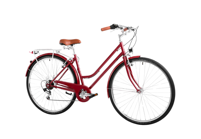Polkupyörä ROMET Vintage Eco D, punainen (M)