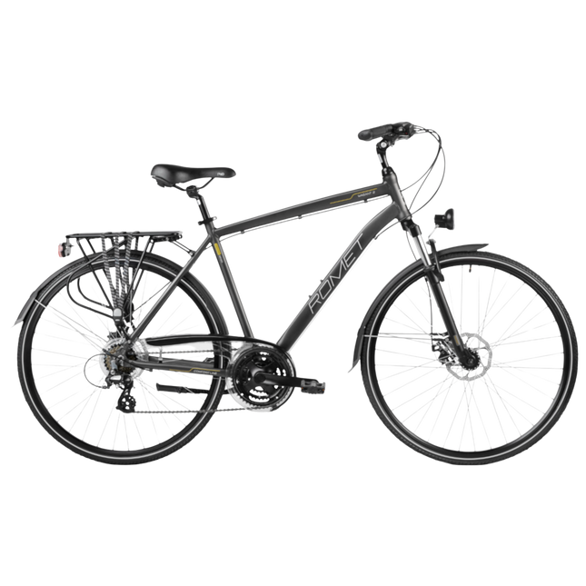 Miesten polkupyörä ROMET Wagant 2, grafiitti/kulta (XL)