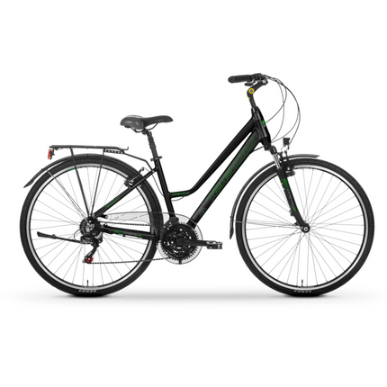 Polkupyörä TABOU Kinetic 1.0 W, musta-vihreä (L)