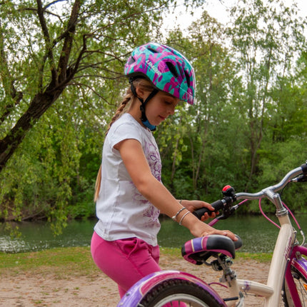 Lasten kypärä LIMAR Kid Pro M, Turquoise Foliage