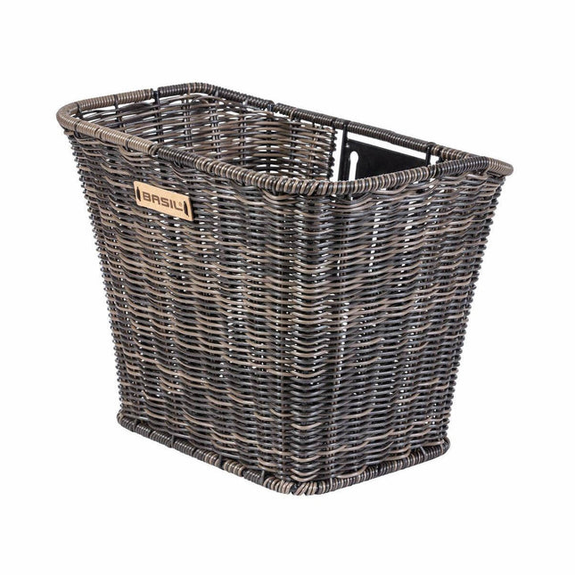 Etukori BASIL Bremen Rattan Look FM, tummanruskea