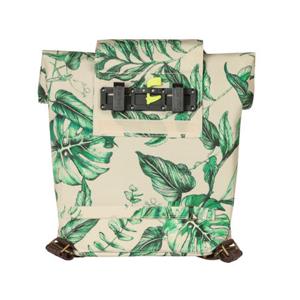 BASIL Ever-Green, trendikäs laukku, joka voidaan kiinnittää tavaratelineeseen