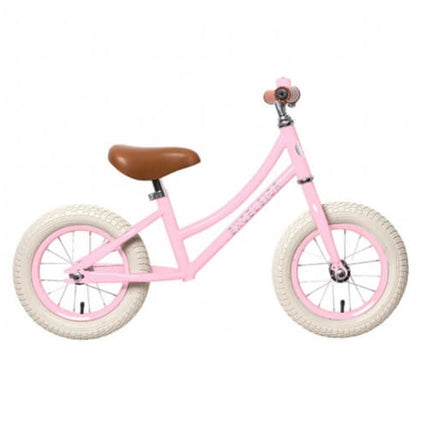 Juoksupyörä Excelsior Retro Runner, 2-4 vuotiaille, 12 tuumaa, pinkki