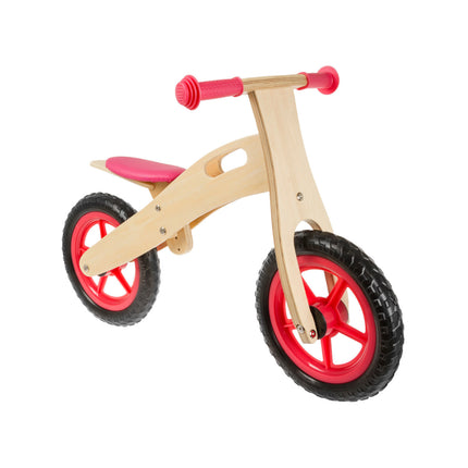 Juoksupyörä M-Wave, puinen 12", 2-4 vuotiaille