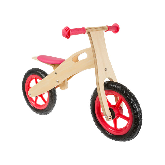 Juoksupyörä M-Wave, puinen 12", 2-4 vuotiaille