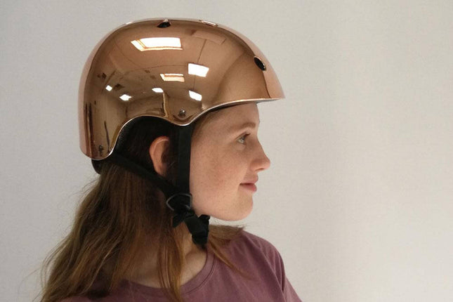 Kypärä Bobbin Mirror Rose Gold Kupari (S/M)