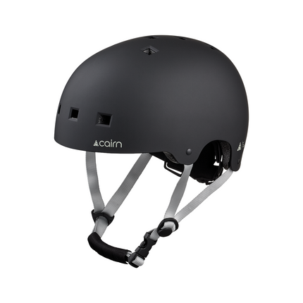 CAIRN EON kypärä, mattamusta akaattiharmaa (M)