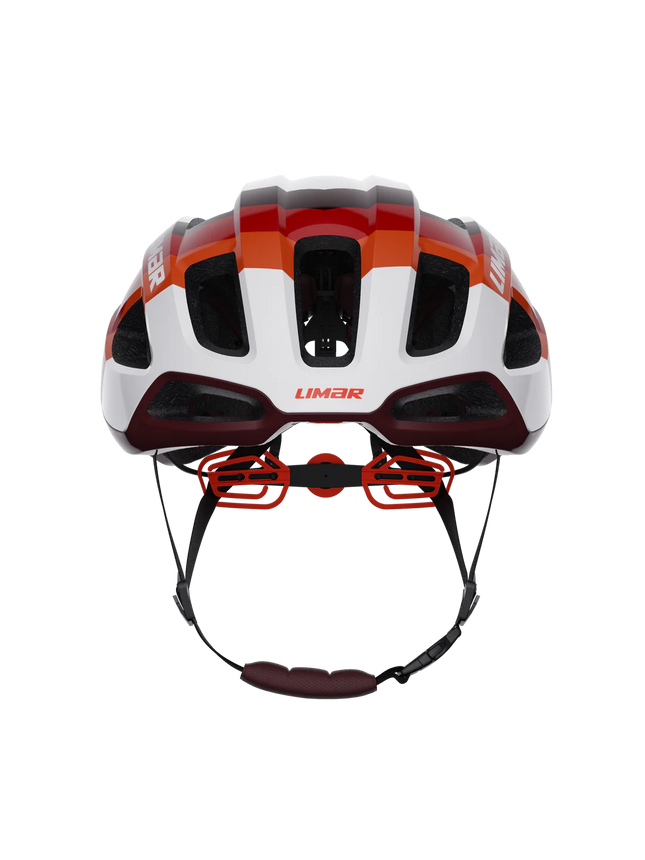 Kypärä LIMAR Air Stratos, 70-luku Valkoinen Tummanpunainen (L)