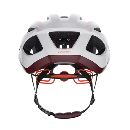 Kypärä LIMAR Air Stratos, 70-luku Valkoinen Tummanpunainen (L)