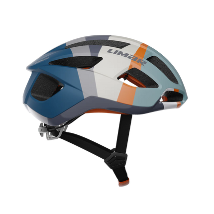 Kypärä LIMAR Air Stratos, 80-luvun mattaharmaa oranssi sininen (M)