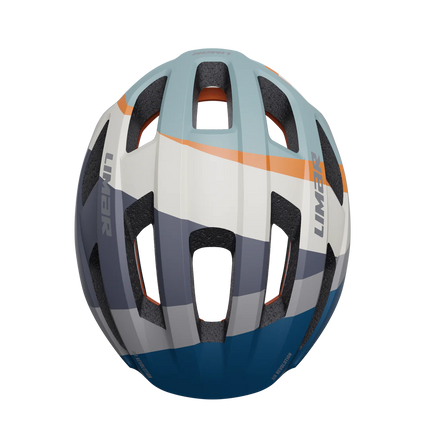 Kypärä LIMAR Air Stratos, 80-luvun mattaharmaa oranssi sininen (M)