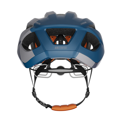 Kypärä LIMAR Air Stratos, 80-luvun mattaharmaa oranssi sininen (M)