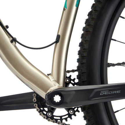 Kona Honzo 29" maastopyörä, kiiltävä metallinen tina (XL)