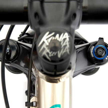 Kona Honzo 29" maastopyörä, kiiltävä metallinen tina (S)