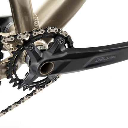 Kona Honzo 29" maastopyörä, kiiltävä metallinen tina (M)