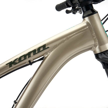 Kona Honzo 29" maastopyörä, kiiltävä metallinen tina (S)