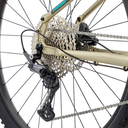 Kona Kahuna 29" maastopyörä, kiiltävä metallinen tina (XL)