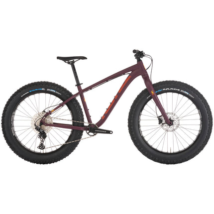 Fatbike Kona Wo, Matte Plum (L)
