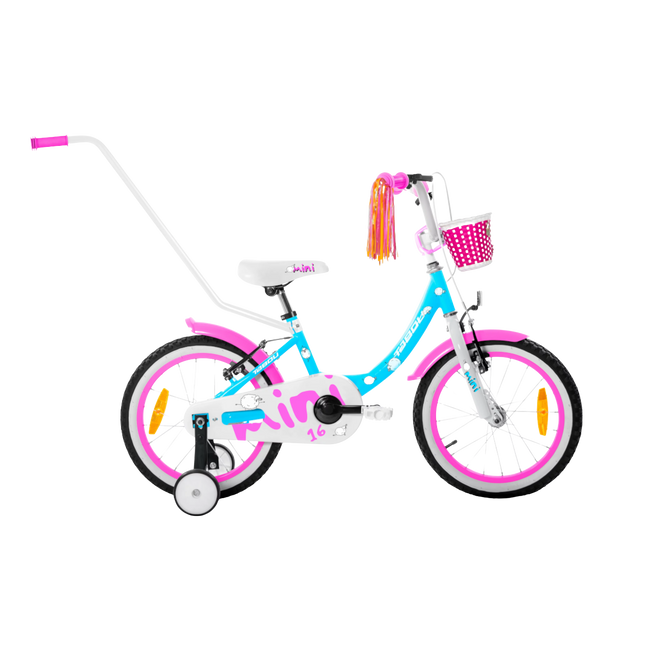 Lasten polkupyörä TABOU Mini 12, sini-pinkki