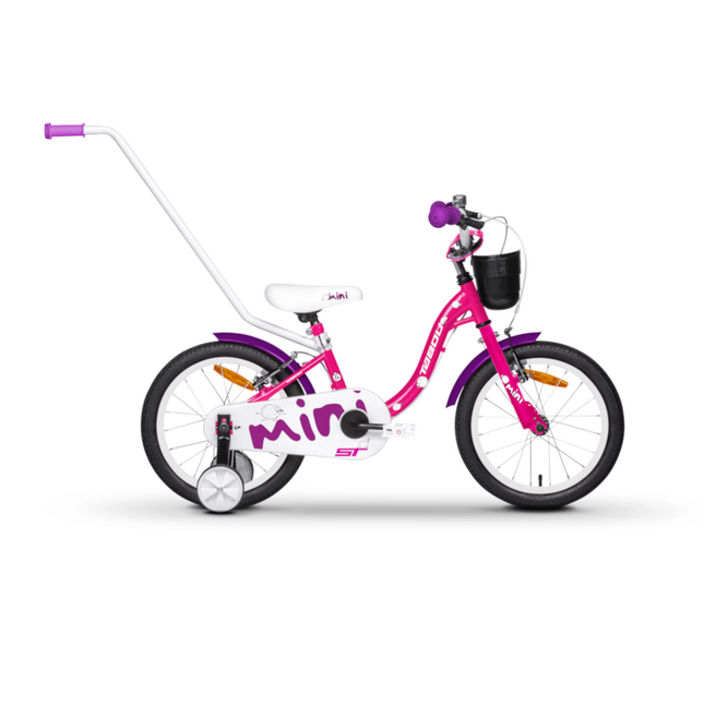 Lasten polkupyörä TABOU Mini ST, 20" pinkki-valkoinen