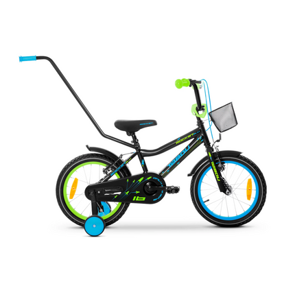 Lasten polkupyörä TABOU Rocket Alu, 20" musta-sininen