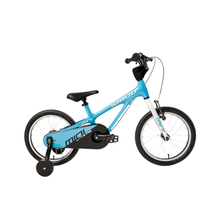 Ultrakevyt lasten polkupyörä TABOU Rocket Lite MG, 14" sinivalkoinen