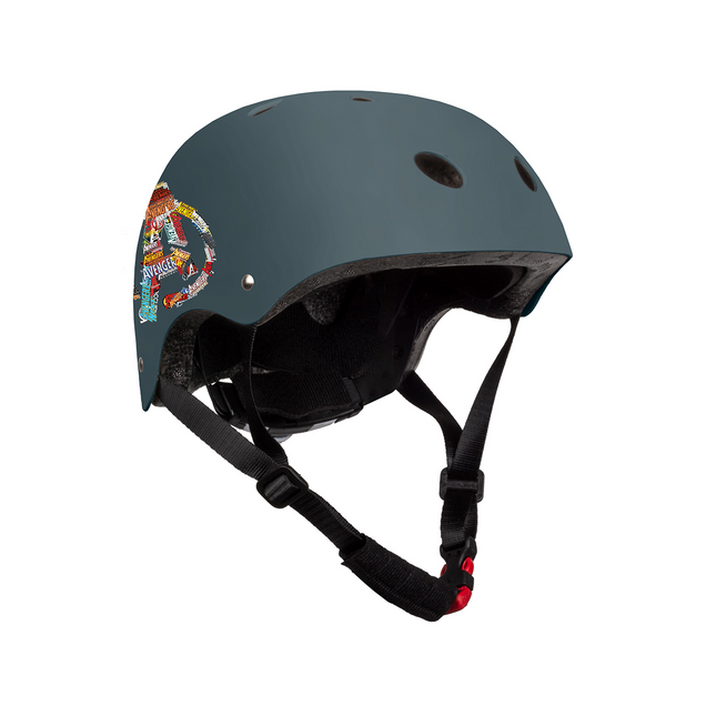 Lasten kypärä Marvel, M (52-56 cm), harmaa