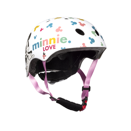 Lasten kypärä Minnie, M (52-56 cm), valkoinen